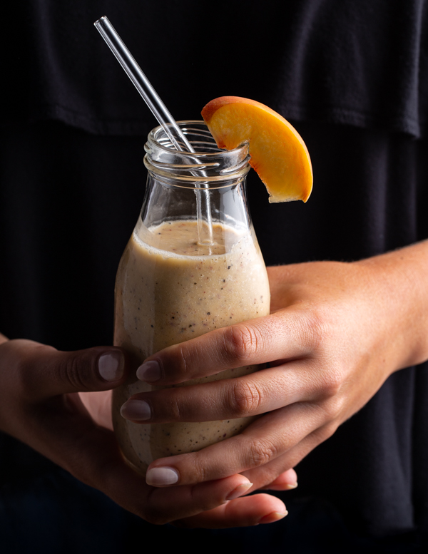 Peach Earl Grey Smoothie