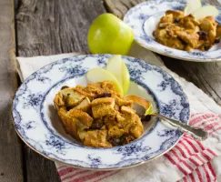 Apple Bread Pudding