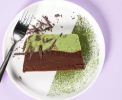 Spiced Chocolate Matcha Terrine
