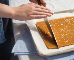 Salted Vanilla Caramels