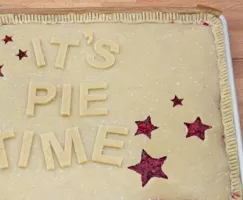 Gluten-Free Raspberry Slab Pie