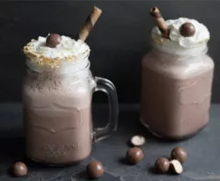 Malted Chocolate Milkshake