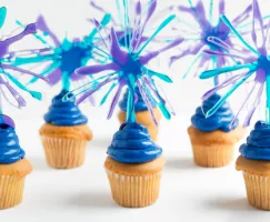 Fireworks Cake Toppers