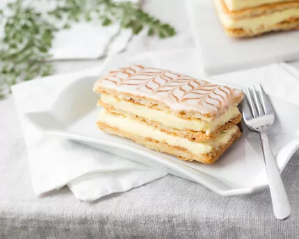 Classic Mille-Feuille Cake